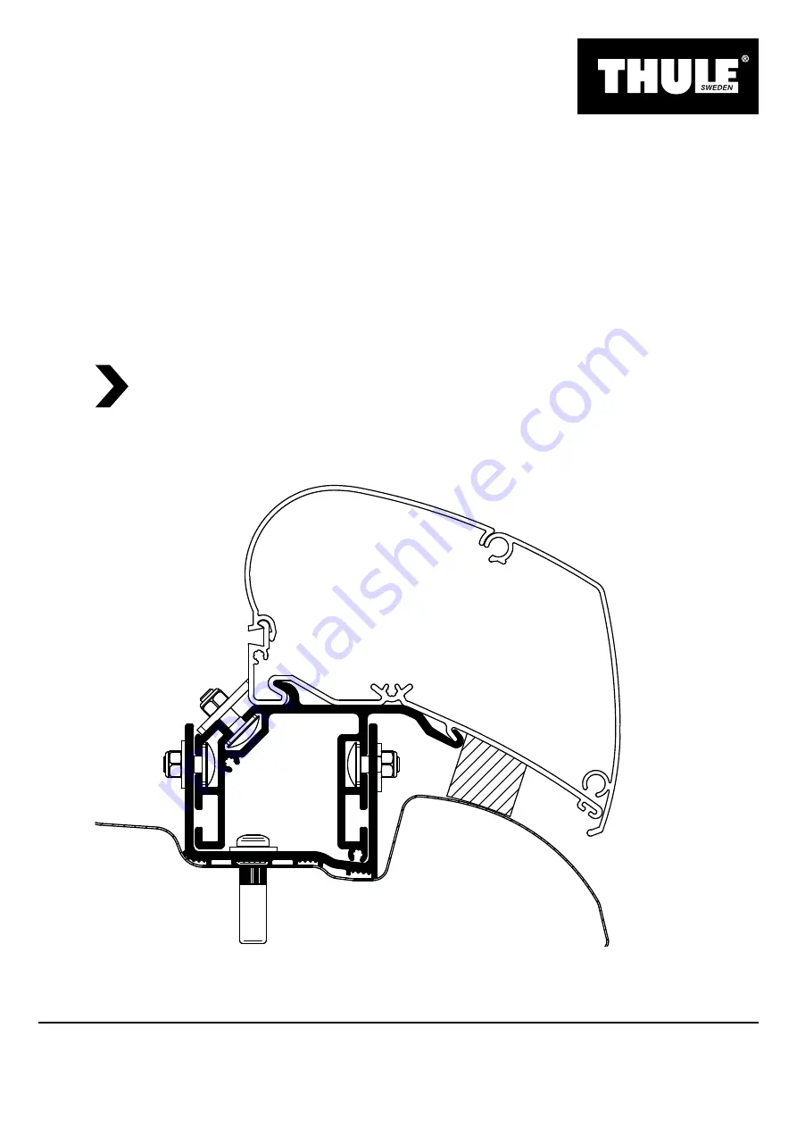 Thule 301768 Instructions Manual Download Page 1