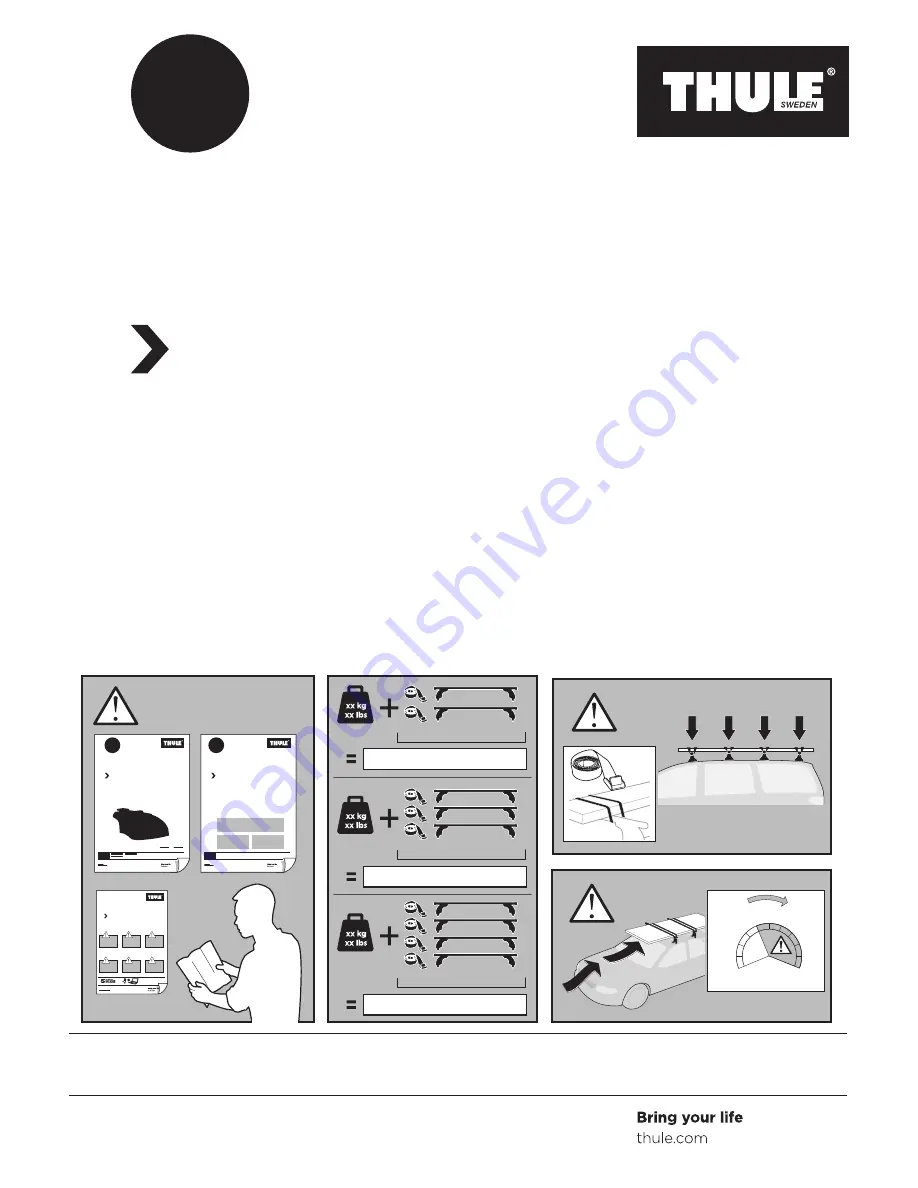 Thule 3051 Instructions Manual Download Page 9