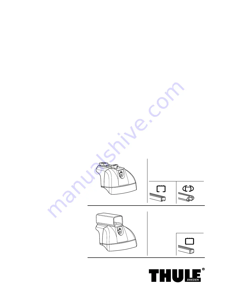 Thule 3079 Instructions Manual Download Page 1