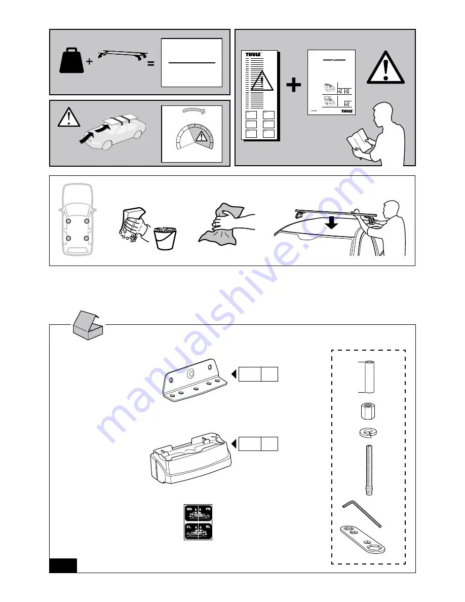 Thule 3079 Instructions Manual Download Page 2