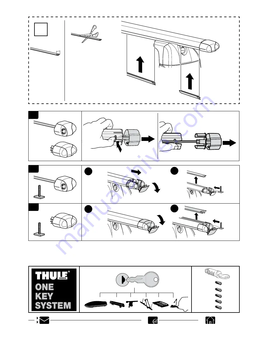 Thule 3079 Instructions Manual Download Page 8