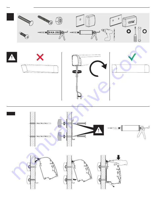 Thule 4200 3028 Series Instructions Manual Download Page 20