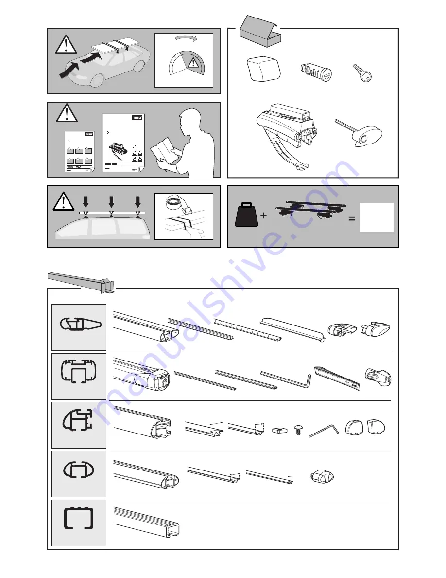 Thule 775 Instruction Manual Download Page 2