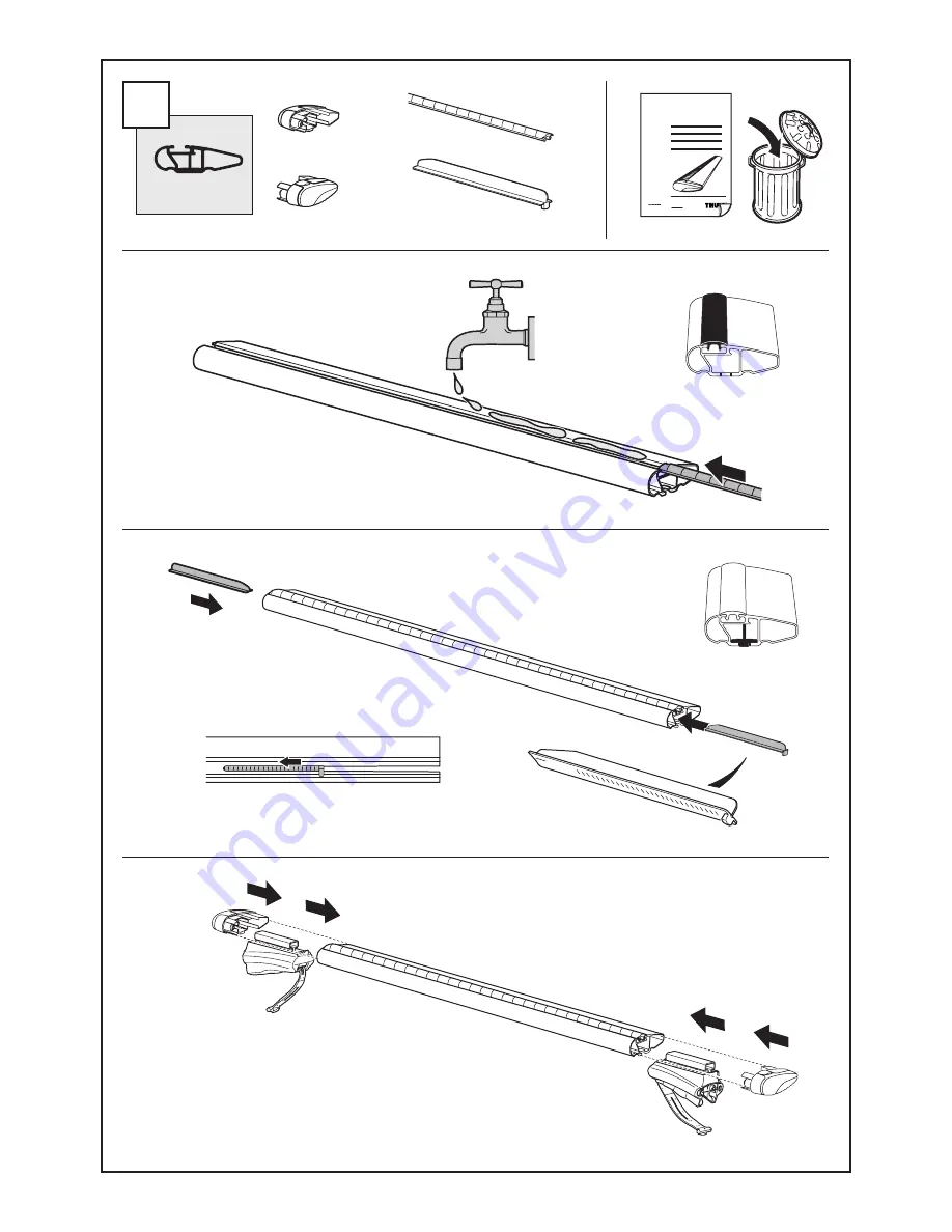 Thule 775 Instruction Manual Download Page 3