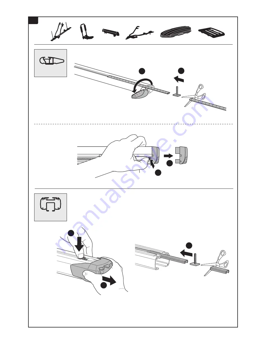 Thule 775 Instruction Manual Download Page 10