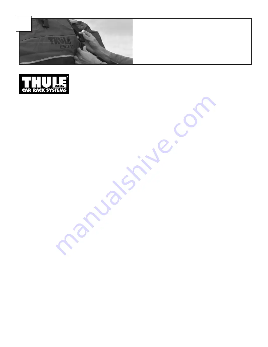 Thule 866 - Escape II Parts List Download Page 4