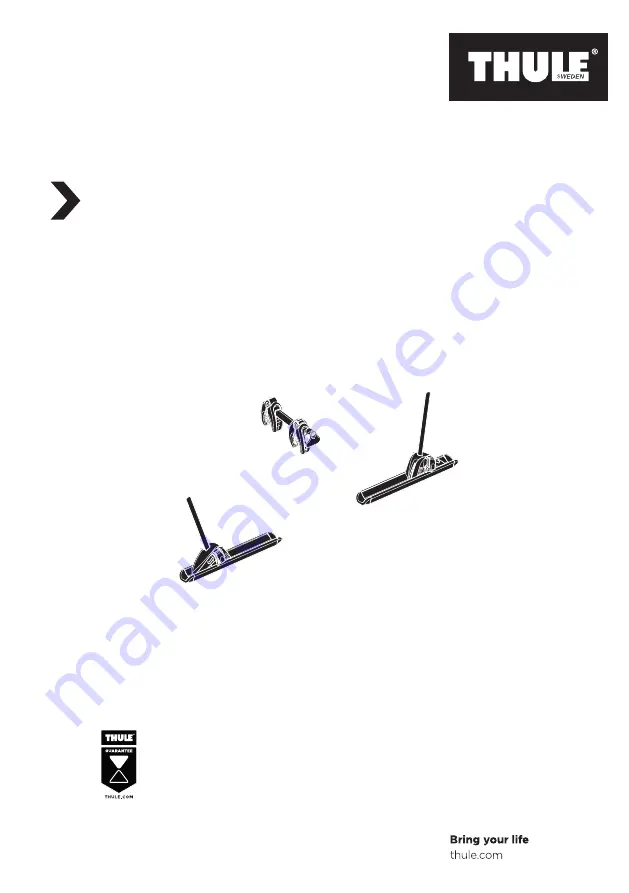 Thule 911700 Instructions Manual Download Page 1