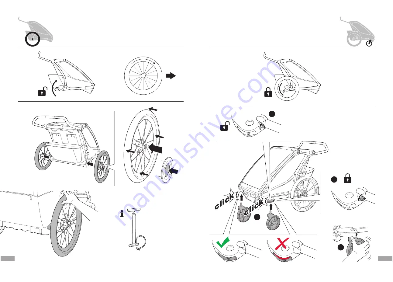 Thule Chariot Cross 1 Скачать руководство пользователя страница 45