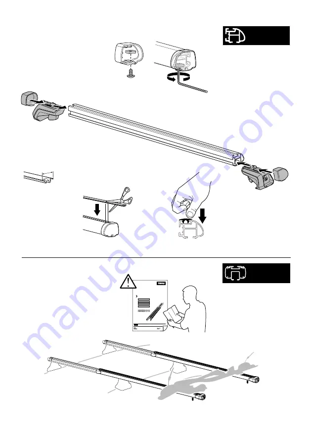 Thule Evo Raised Rail 710400 Скачать руководство пользователя страница 7