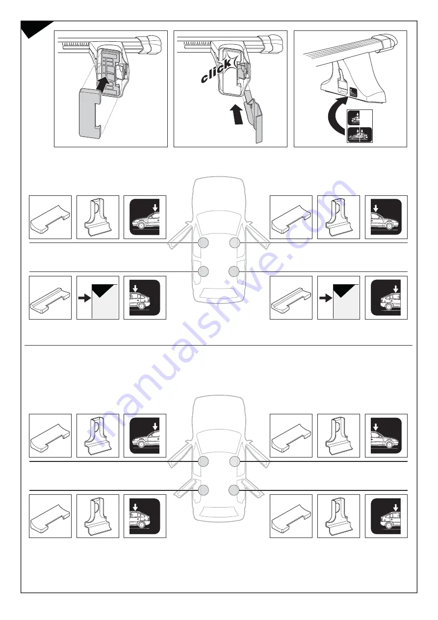 Thule Kit 1119 Fitting Instructions Manual Download Page 5