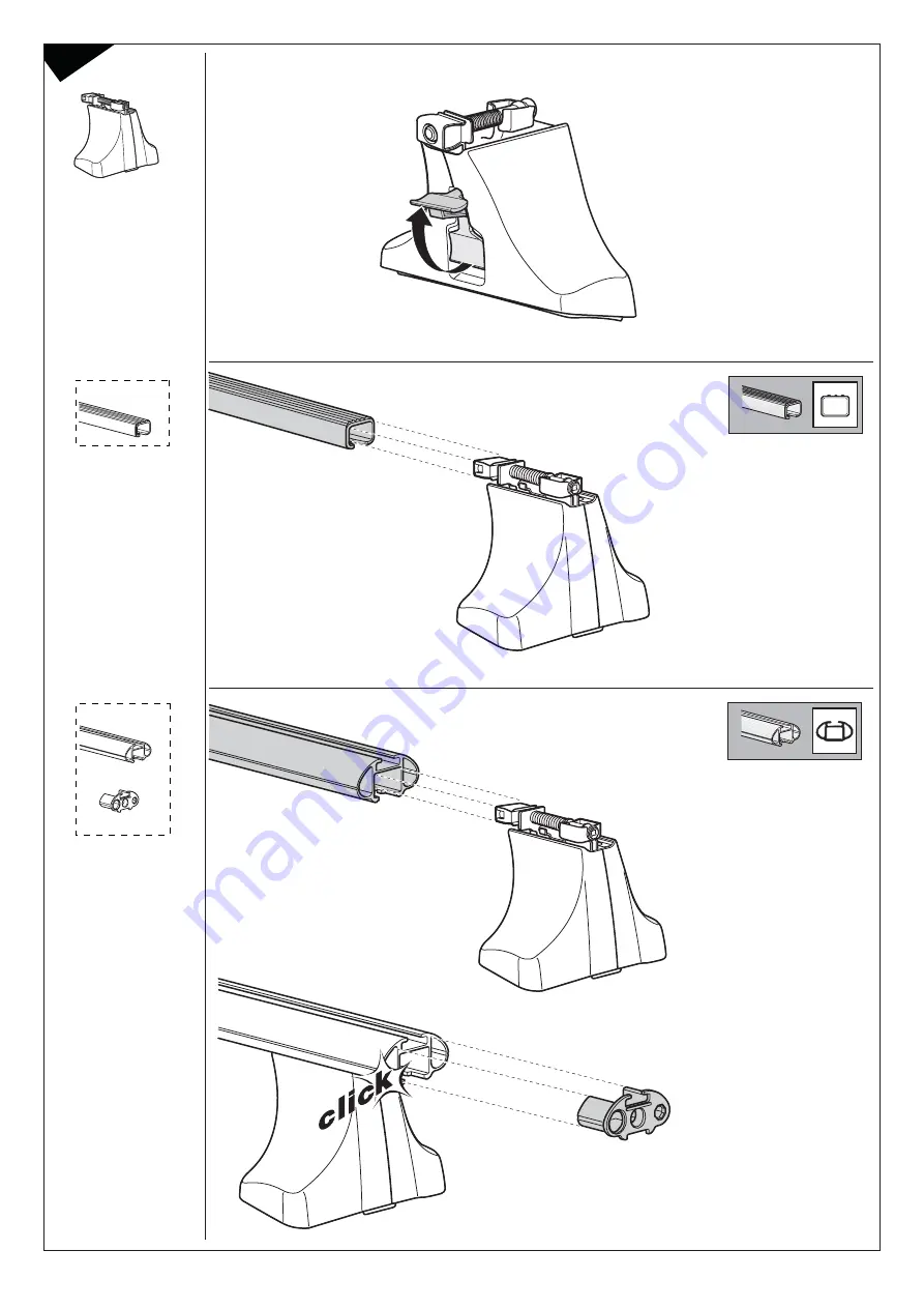 Thule Rapid 1180 Fitting Instructions Manual Download Page 3