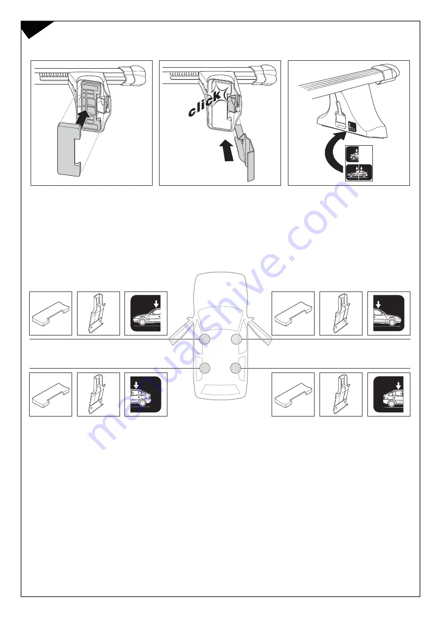 Thule Rapid 1180 Fitting Instructions Manual Download Page 5