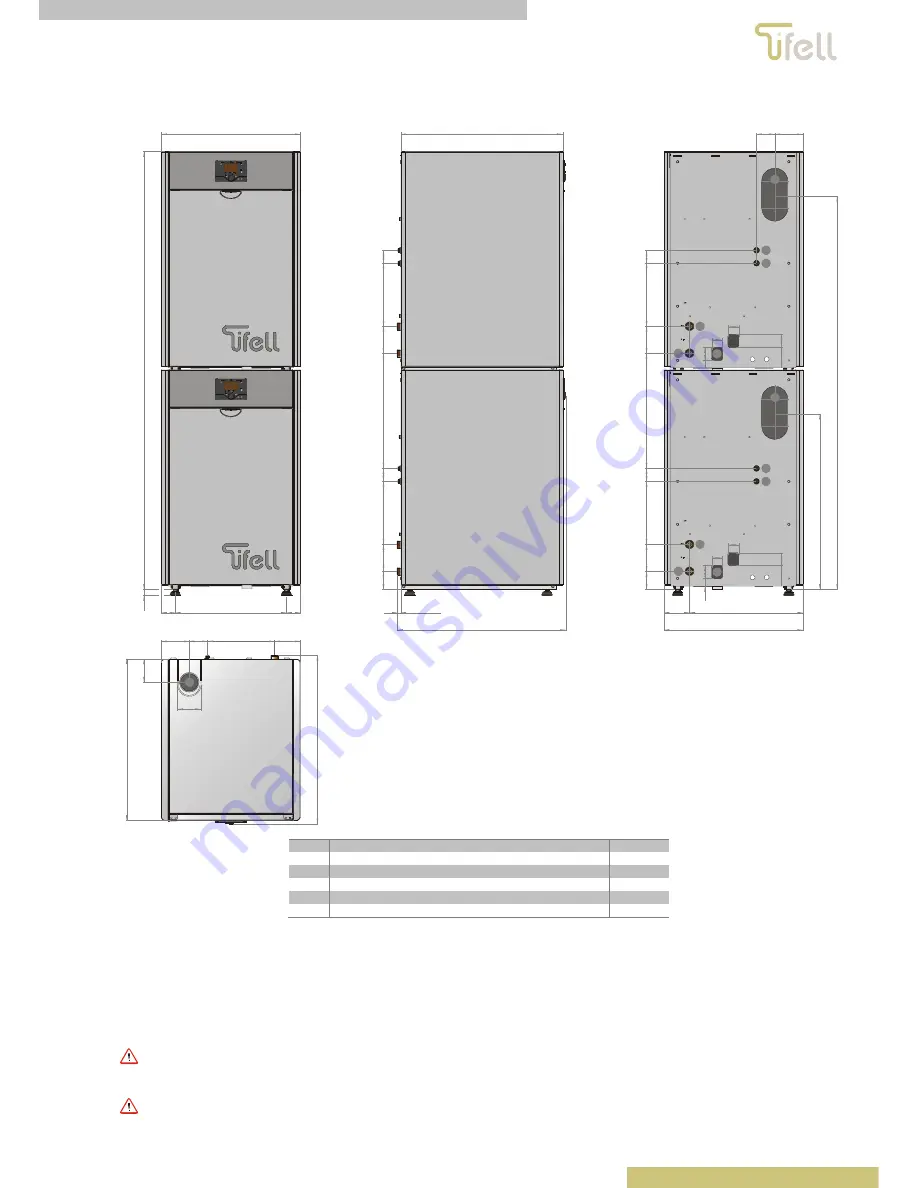 Tifell Biofell 30 BV Installation And Maintenance Manual Download Page 3