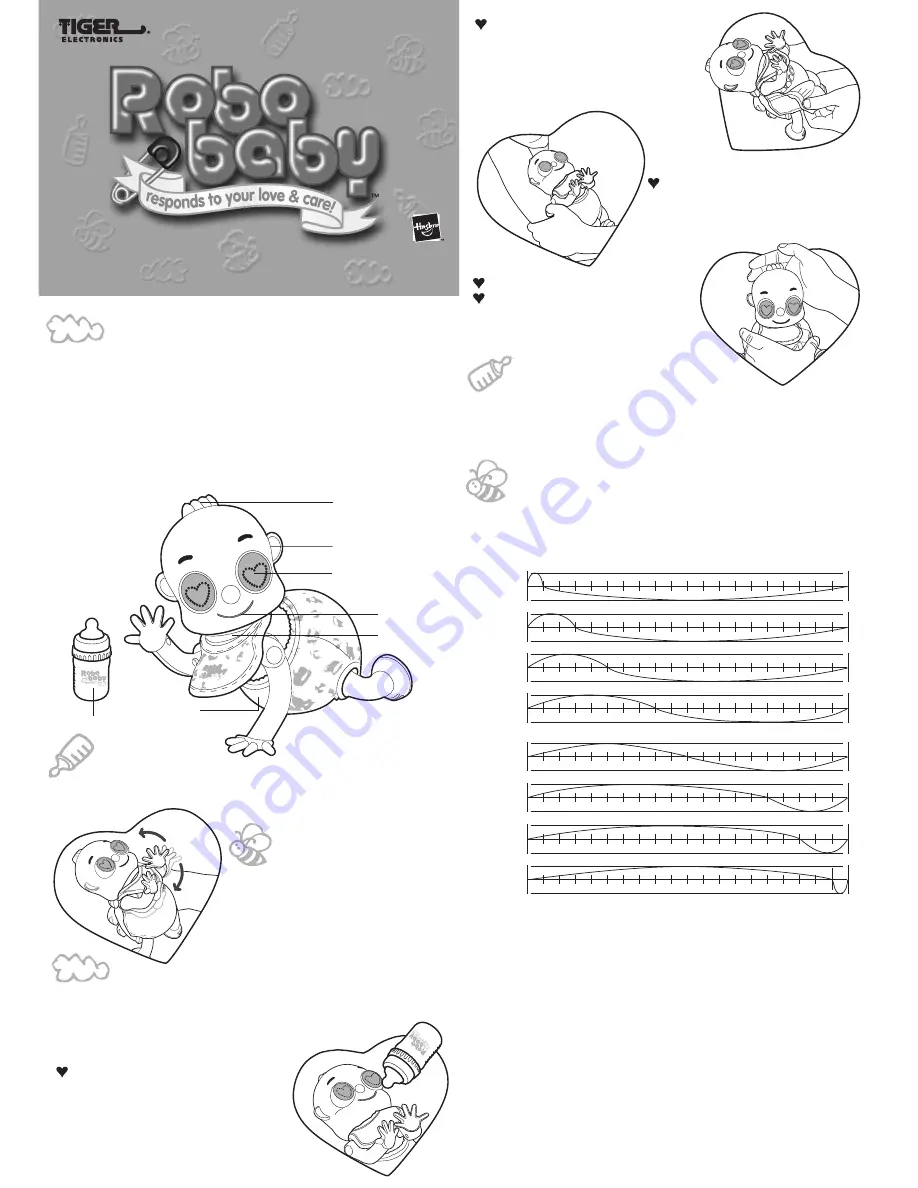 Tiger Electronics Robo Baby 59772 Instruction Manual Download Page 1