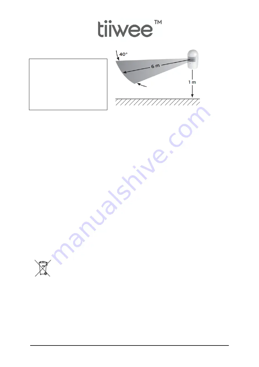 Tiiwee DRIVEWAY ALERT ALARM Product Overview Download Page 5