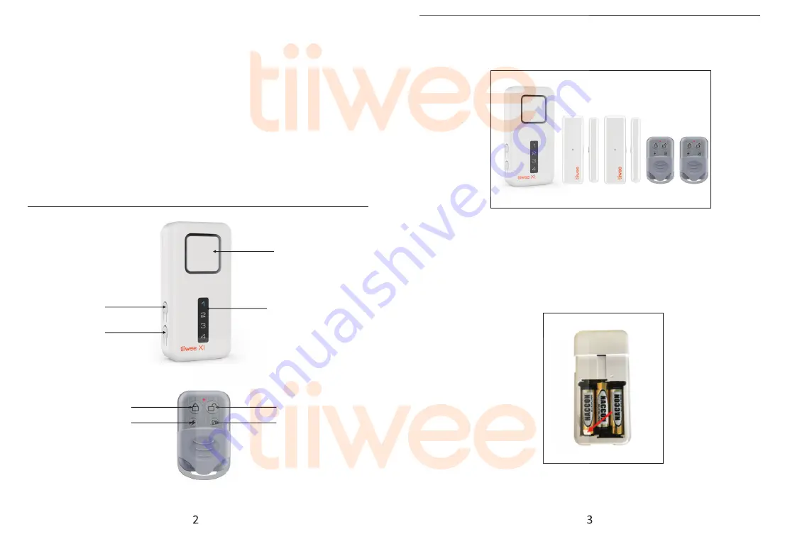 Tiiwee X1 Скачать руководство пользователя страница 3