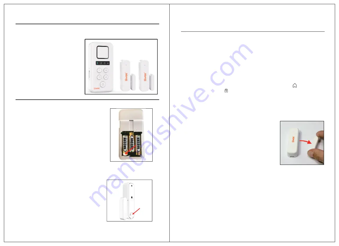 Tiiwee X3 Home Alarm Kit XL Скачать руководство пользователя страница 4