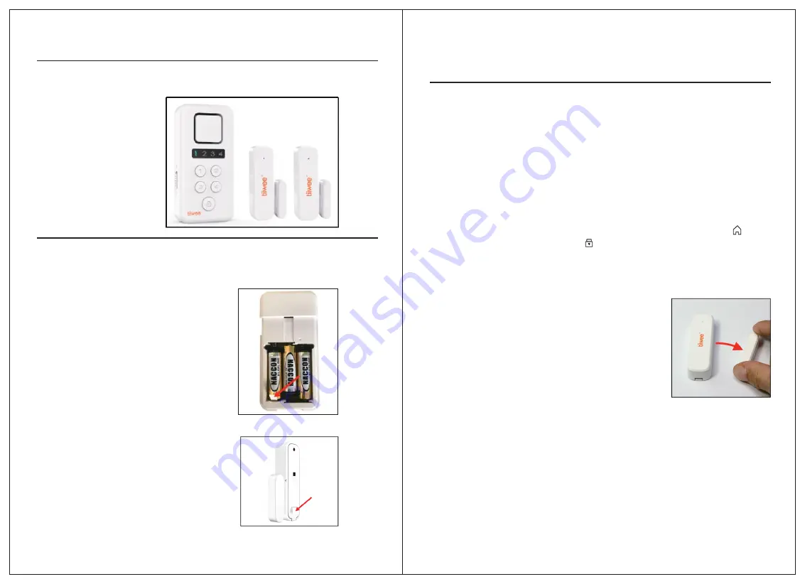 Tiiwee X3 Home Alarm Kit XL User Manual Download Page 40