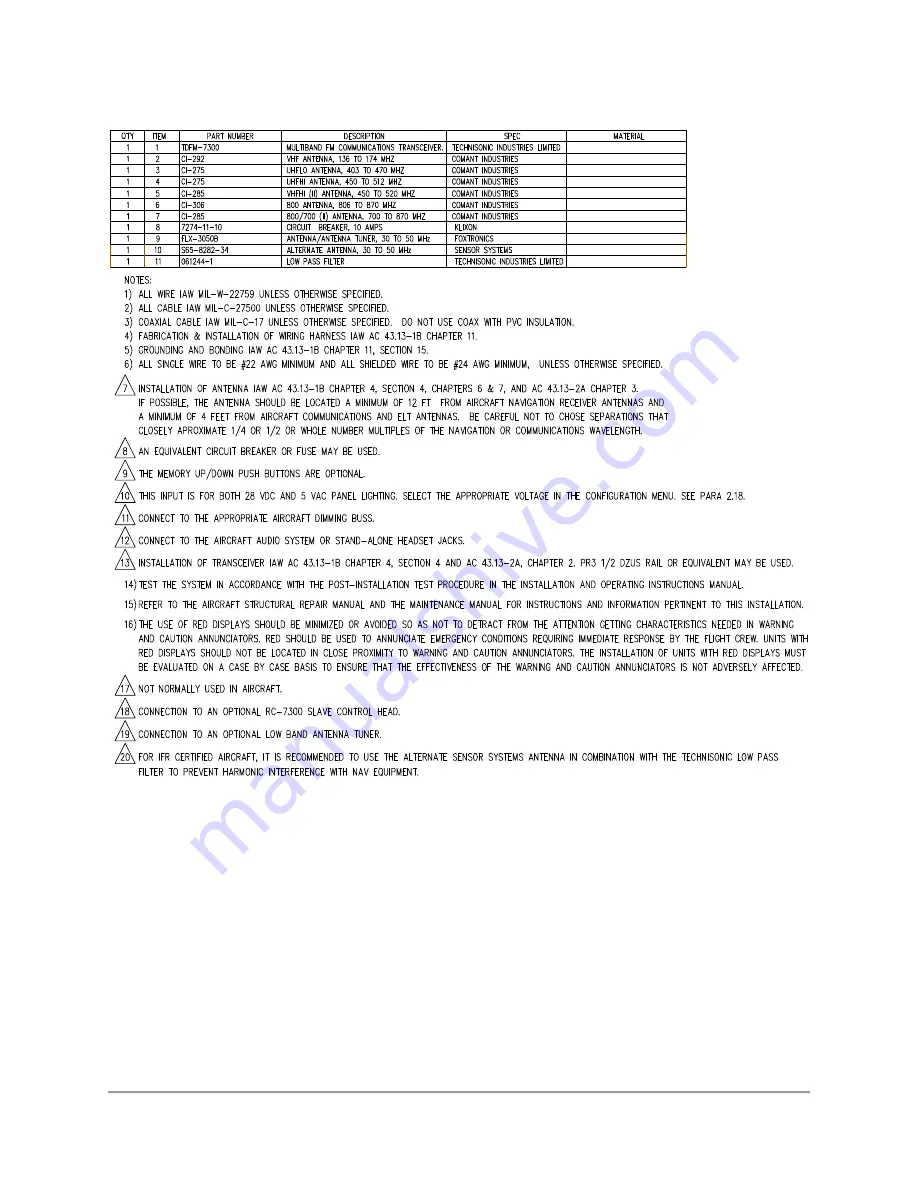 TIL TDFM-7300 Installation And Operating Instructions Manual Download Page 39