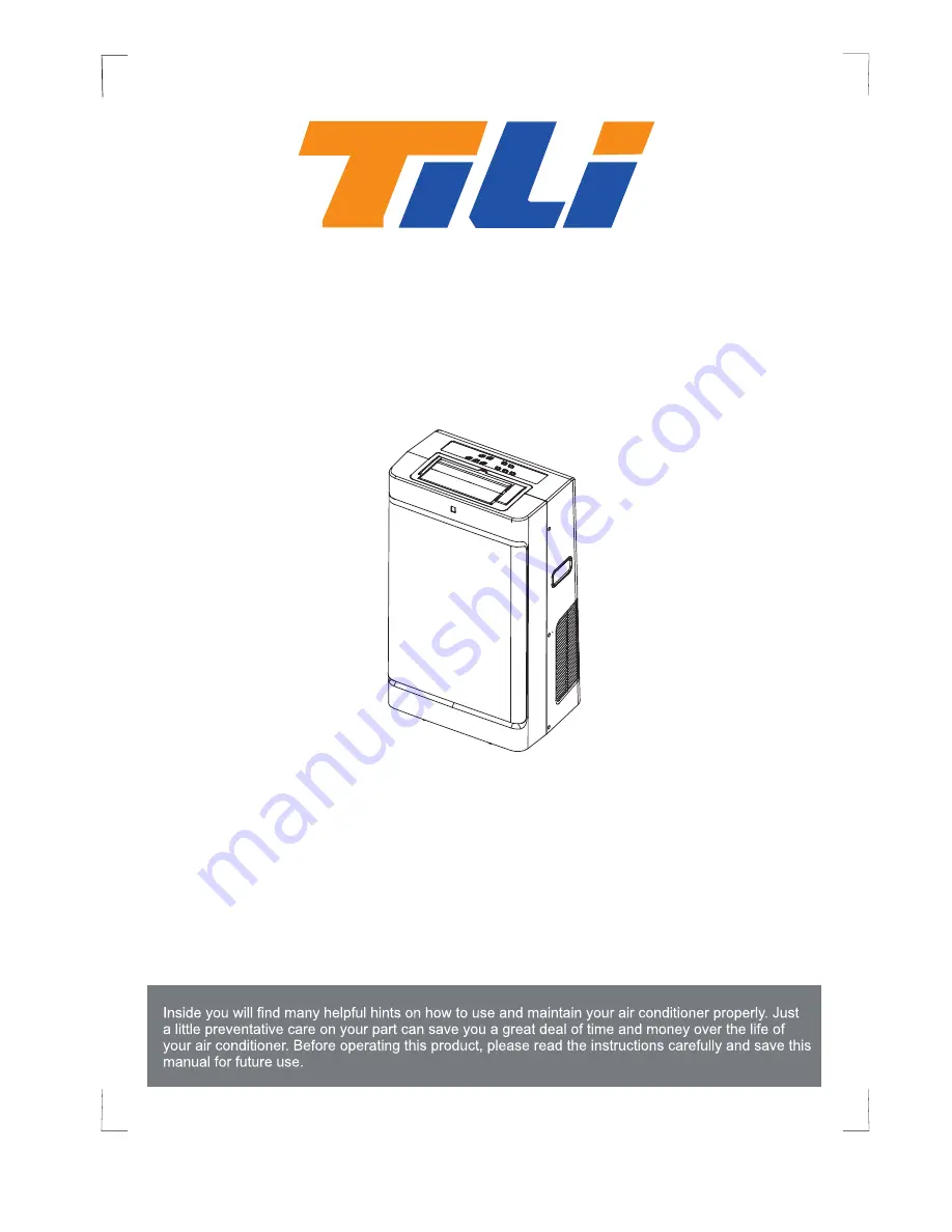 Tili MPM3-12HRN1-BH9 Owner'S Manual Download Page 1