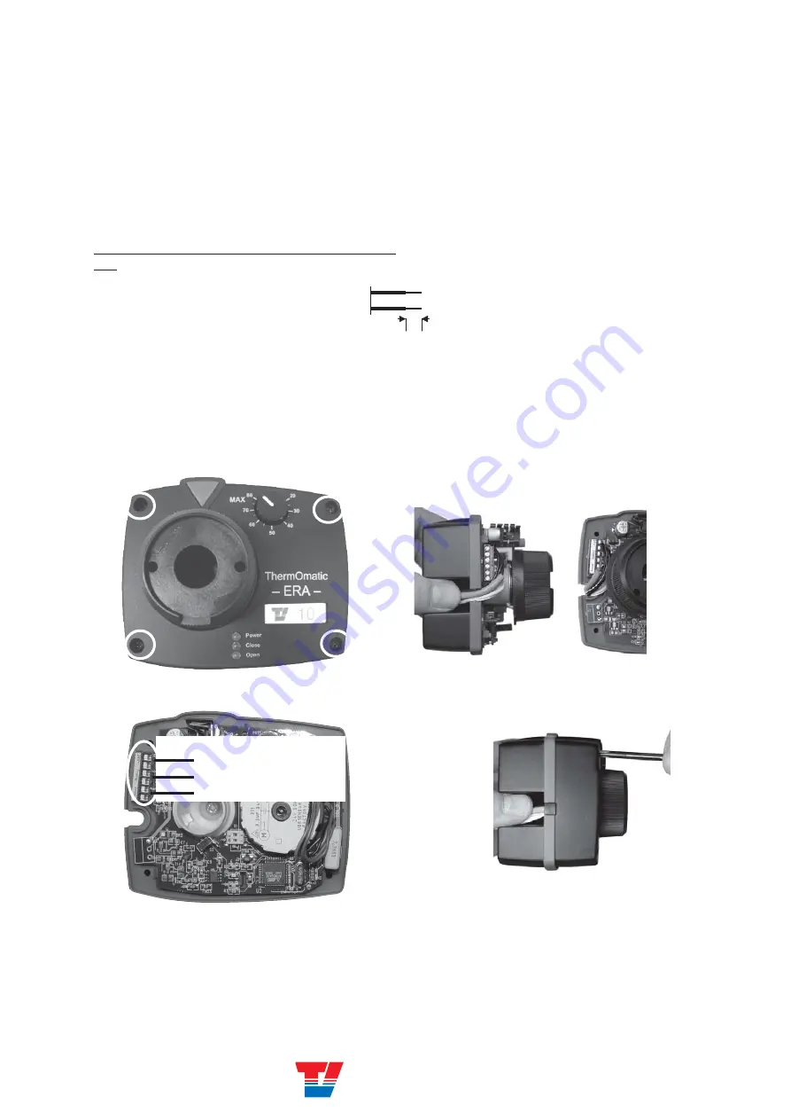 Tilia Termoventiler ThermOmatic ERA 10 Installation And User Instructions Manual Download Page 3