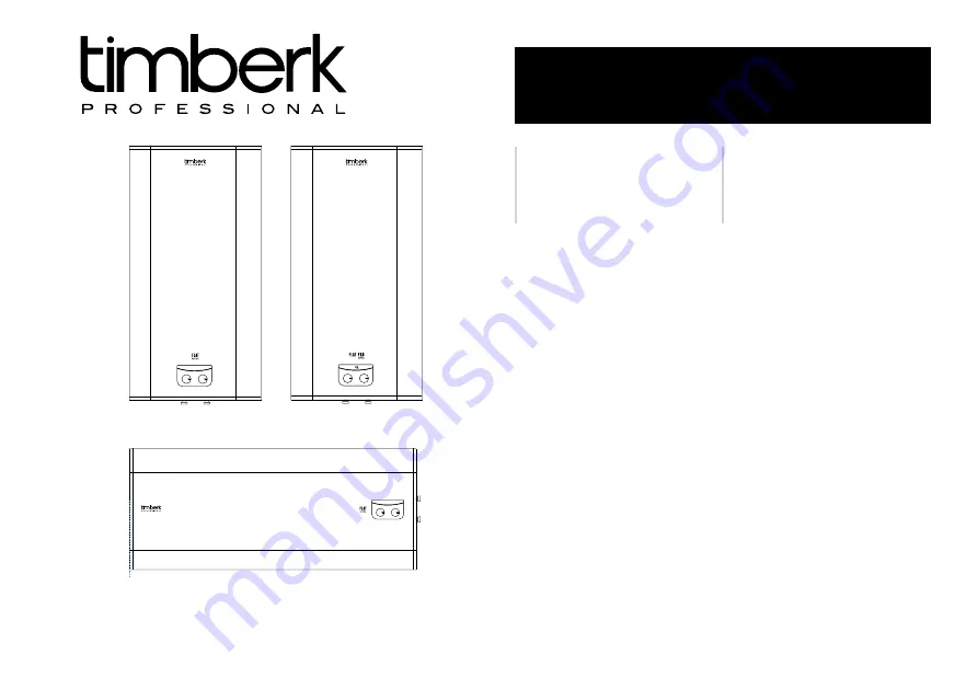 Timberk SWH FSL1 100 V Instruction Manual Download Page 1