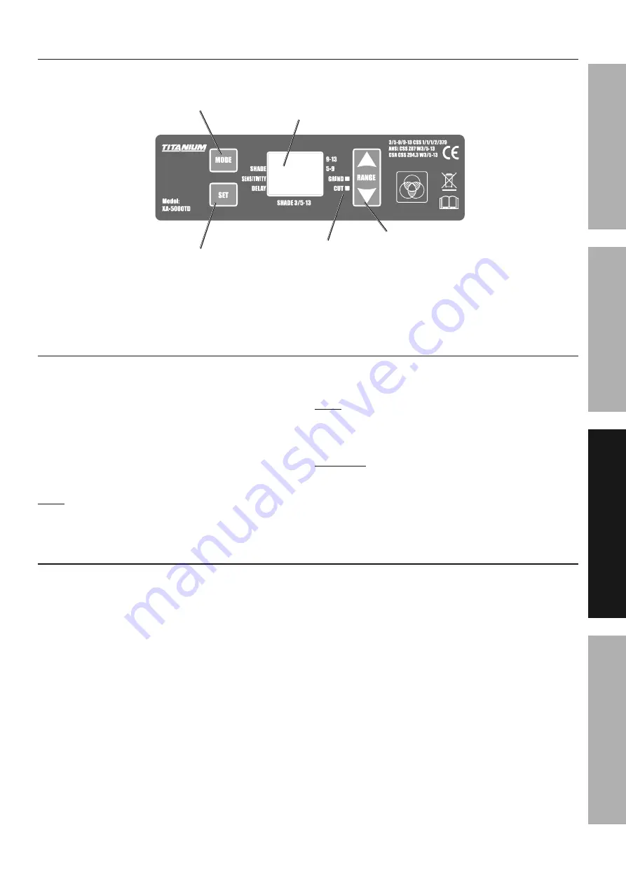 Titanium 58058 Owner'S Manual & Safety Instructions Download Page 7