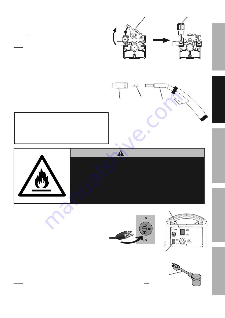 Titanium MIG 140 Owner'S Manual & Safety Instructions Download Page 13