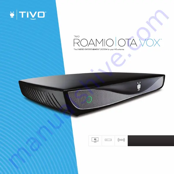 TiVo Roamio OTA VOX Setup Manual Download Page 1