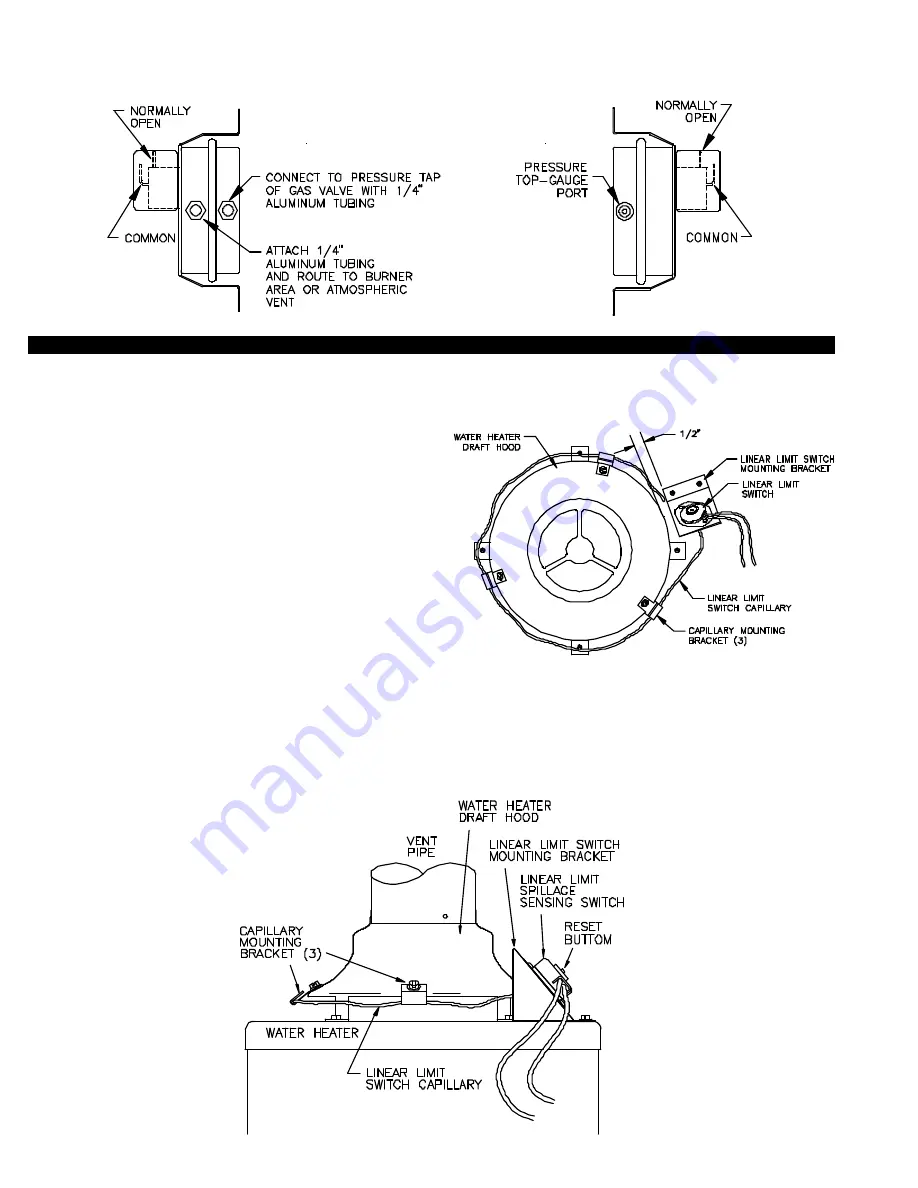 TJERNLUND WHK2 MILLIVOLT APPLIANCE INTERLOCK INST. (NOT COMPATIBLE WITH UC1) 8504026 REV A 0600 Manual Download Page 5