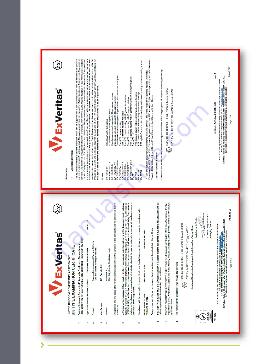 TKH EX PTZ Series Installation Manual Download Page 61