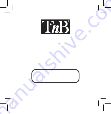 T'nB HPRECV3BK Instructions Manual Download Page 1