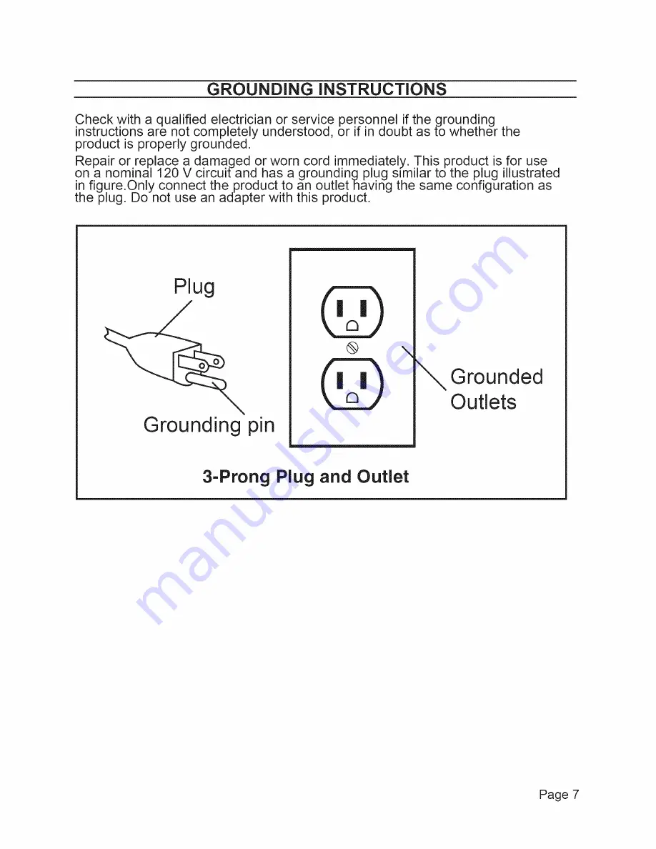 TNT 15560 Instruction Manual Download Page 7