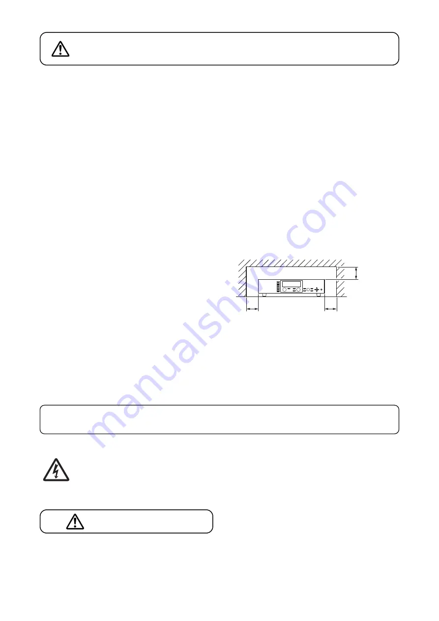 Toa A-9060DH Installation And Operating Instructions Manual Download Page 8