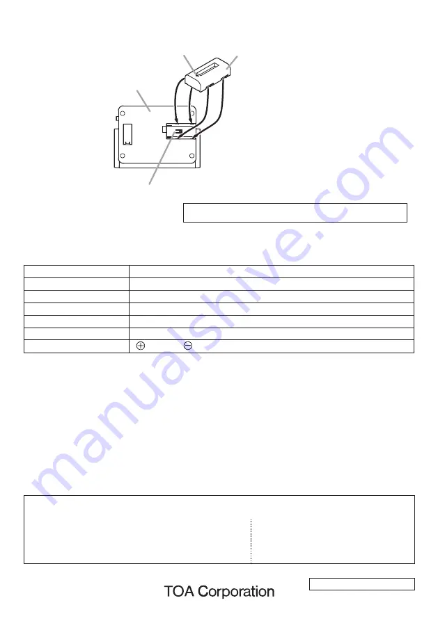 Toa BP-900A Instruction Manual Download Page 4