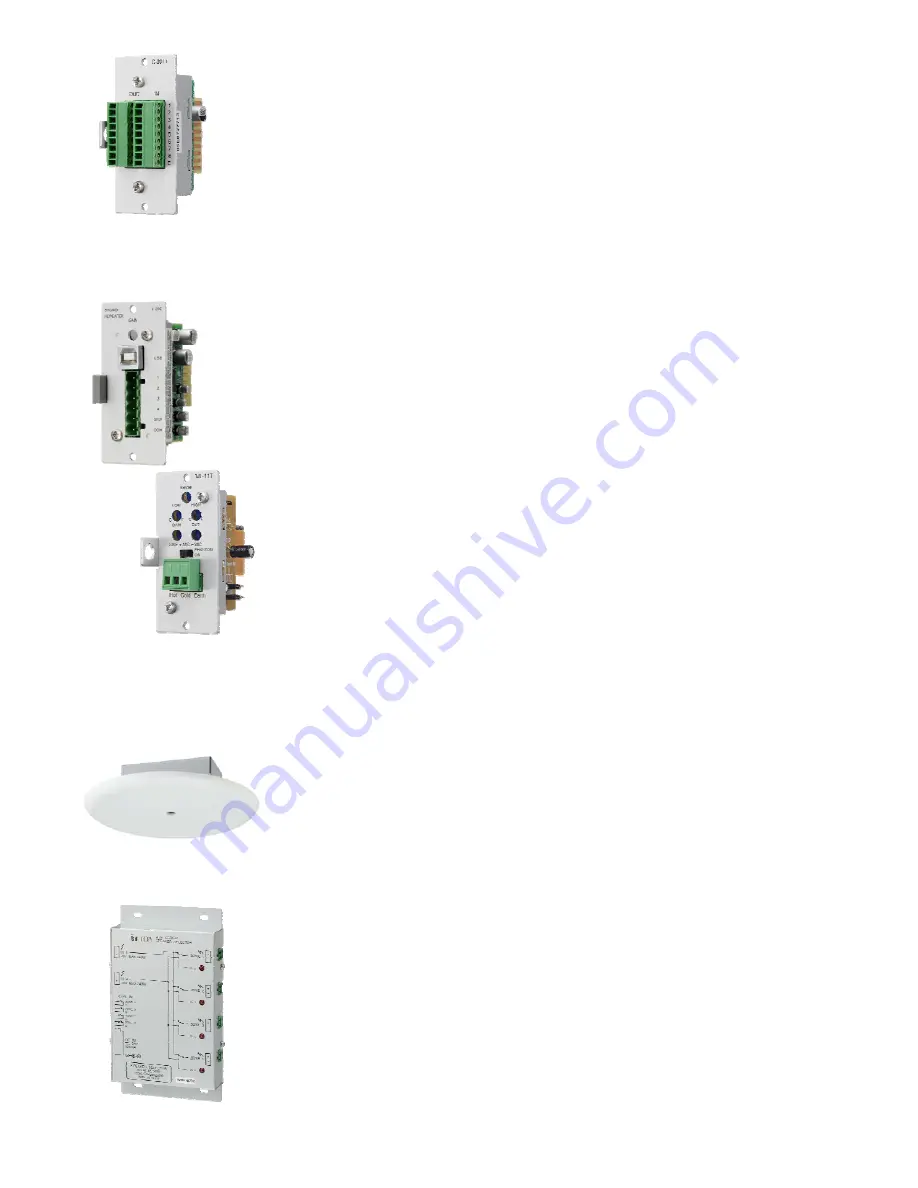 Toa D-001R User Manual Download Page 8