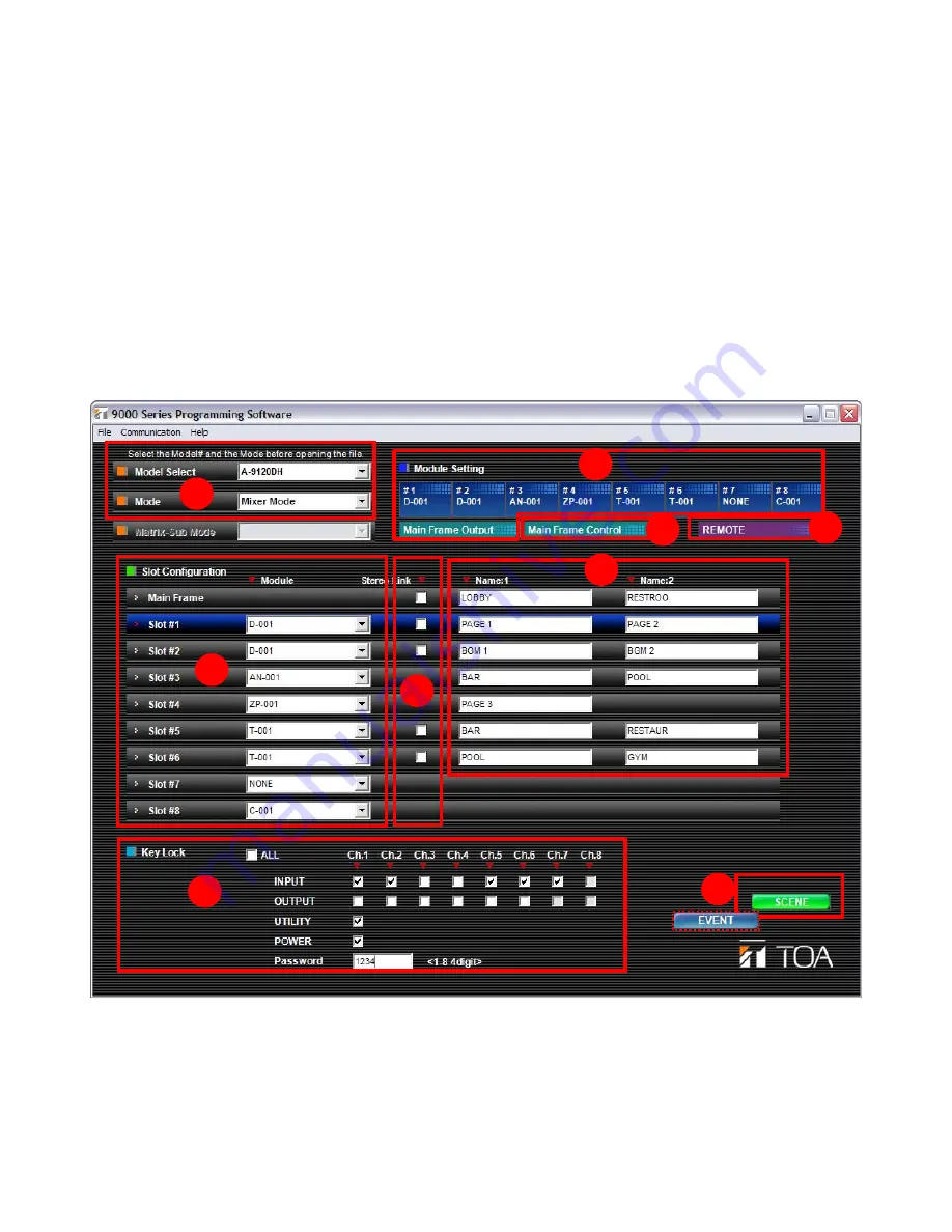 Toa D-001R User Manual Download Page 21