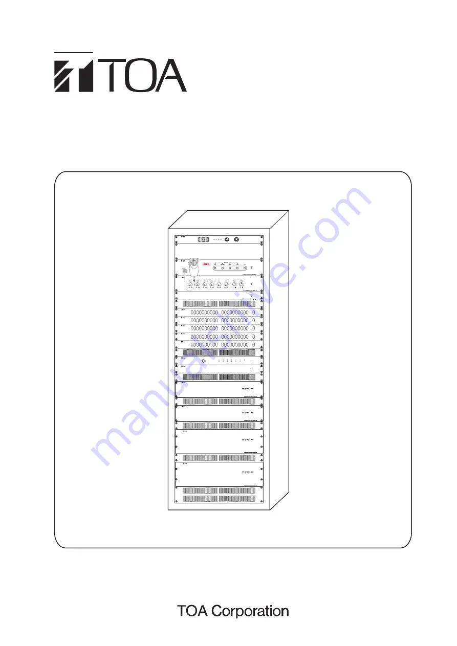 Toa FV-200 Series Instruction Manual Download Page 1