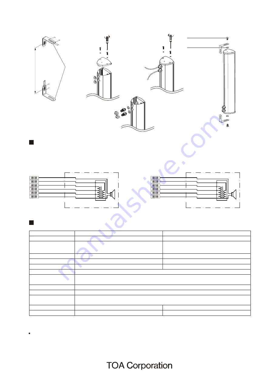 Toa TZ-30-EB Instruction Manual Download Page 2