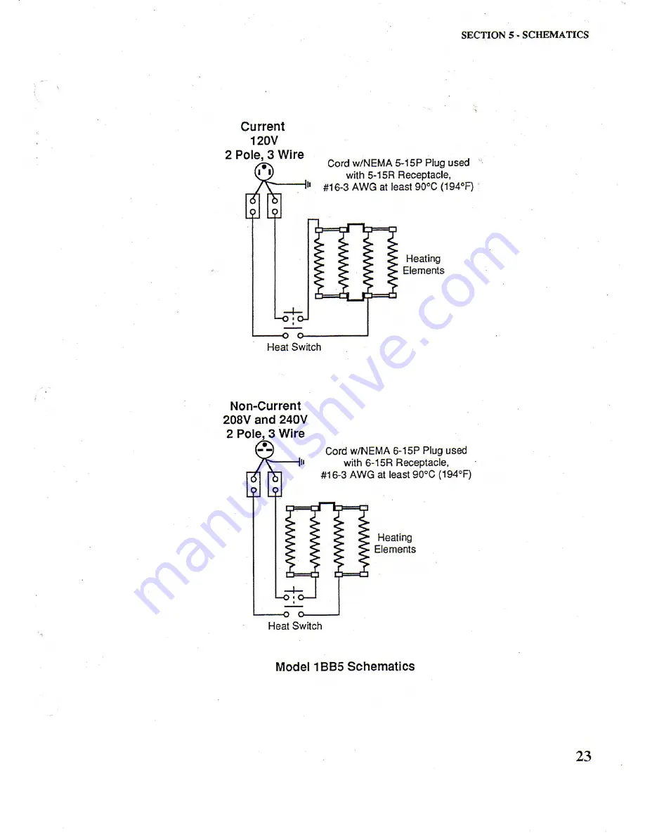 Toastmaster 1BB5 Owner'S Operating & Installation Manual Download Page 22