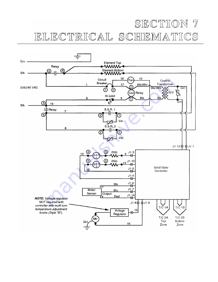 Toastmaster G-24 Owner'S Operating & Installation Manual Download Page 43