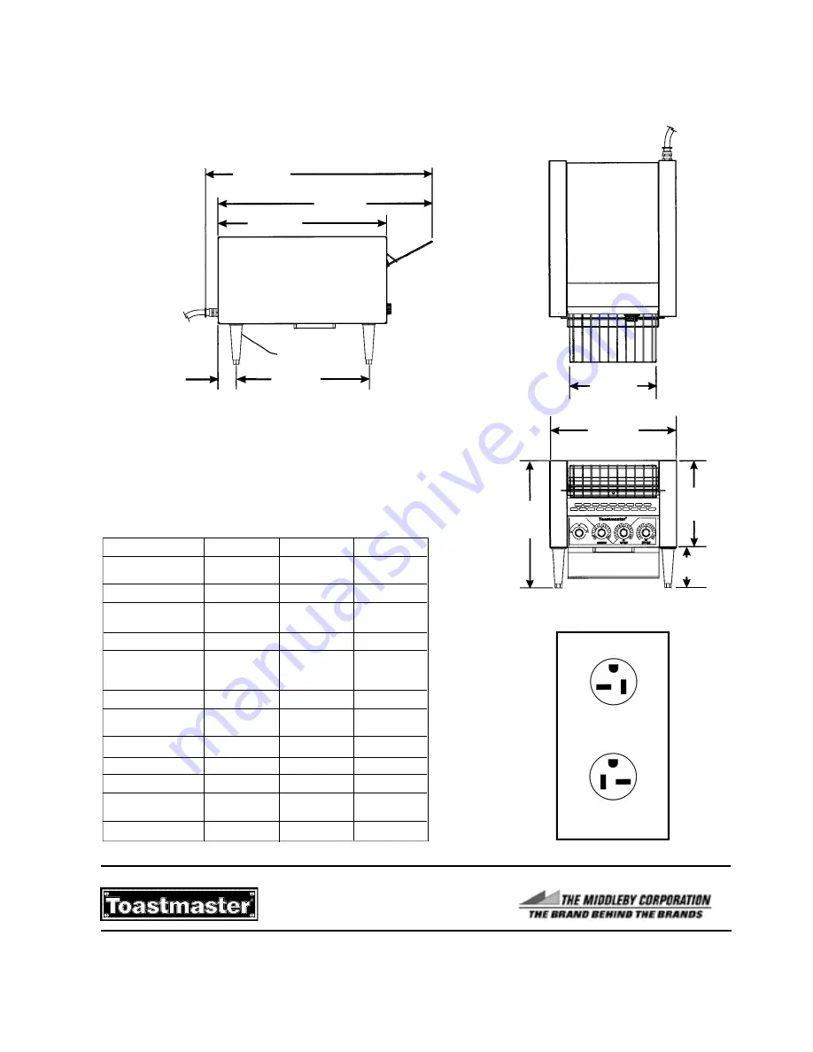 Toastmaster TC17D3663 Скачать руководство пользователя страница 2