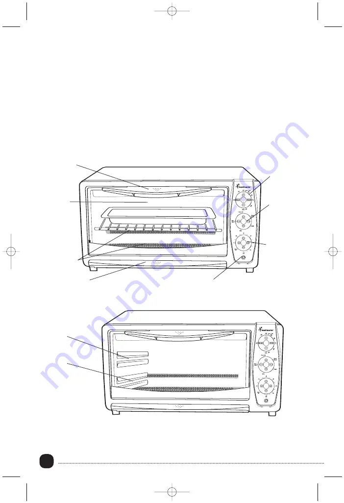 Toastmaster TOV850B Скачать руководство пользователя страница 5