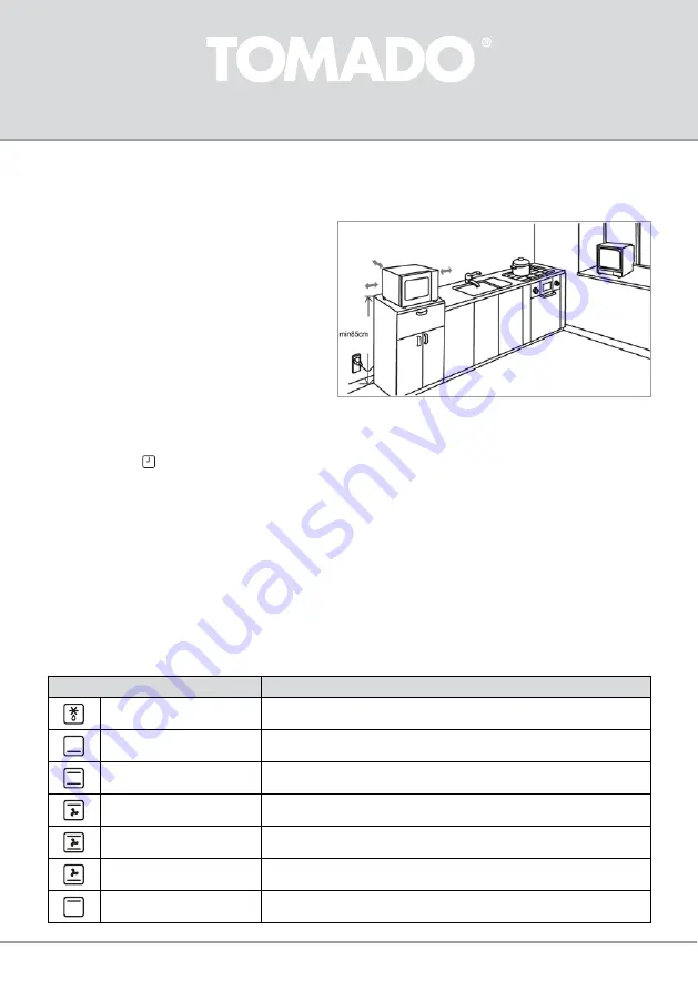 tomado TEO6001B Instruction Manual Download Page 57