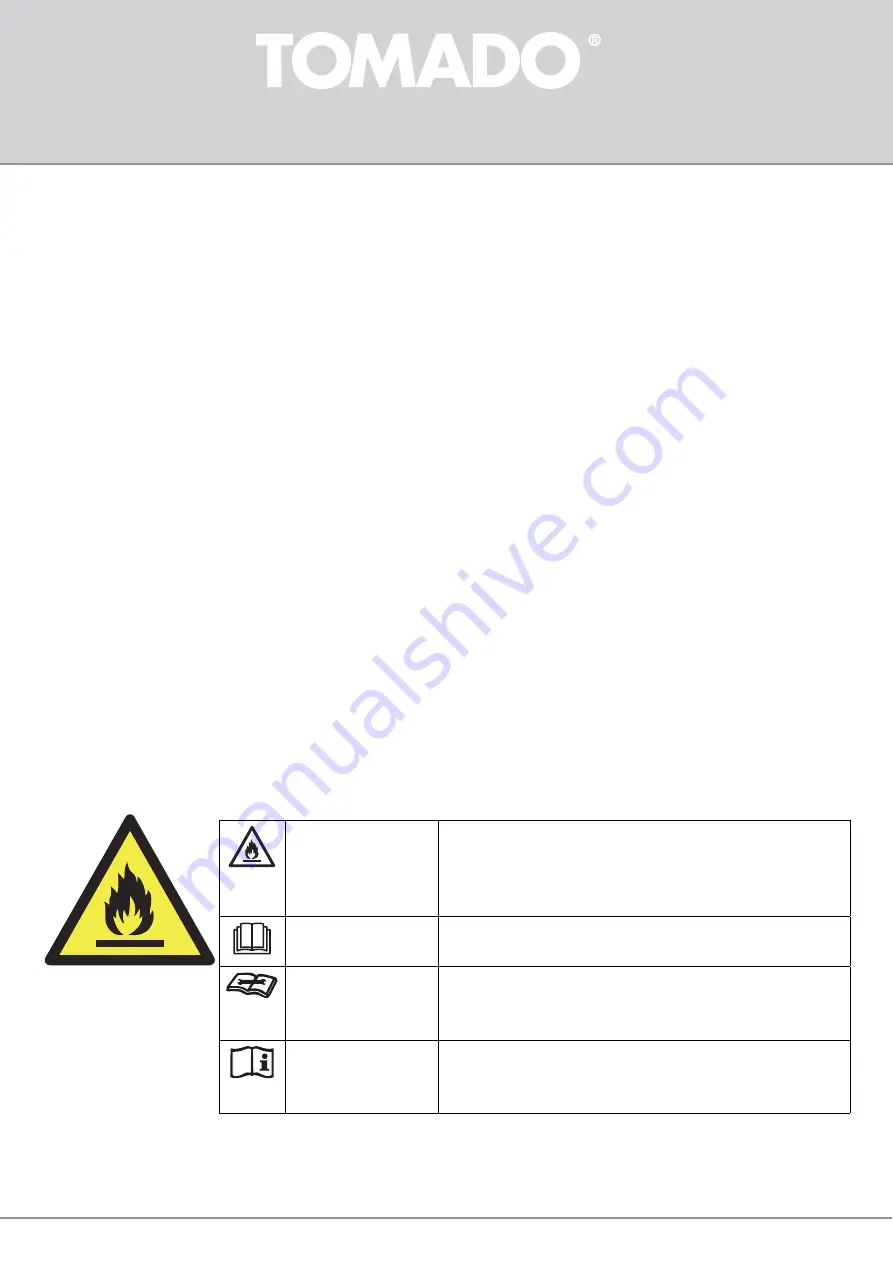 tomado TMA9001B Instruction Manual Download Page 6