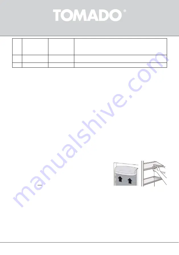 tomado TRT4801W Instruction Manual Download Page 47