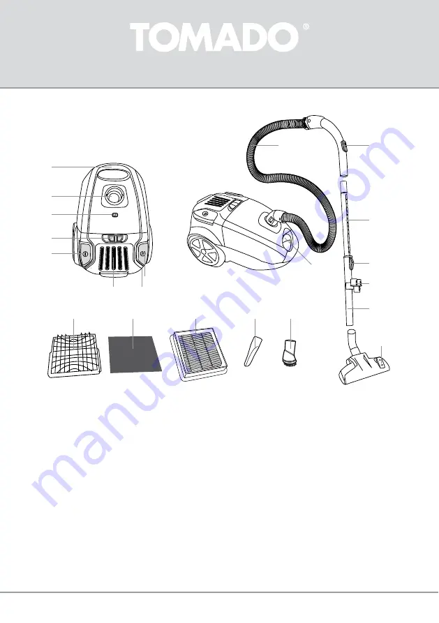 tomado TVC3003B Instruction Manual Download Page 3