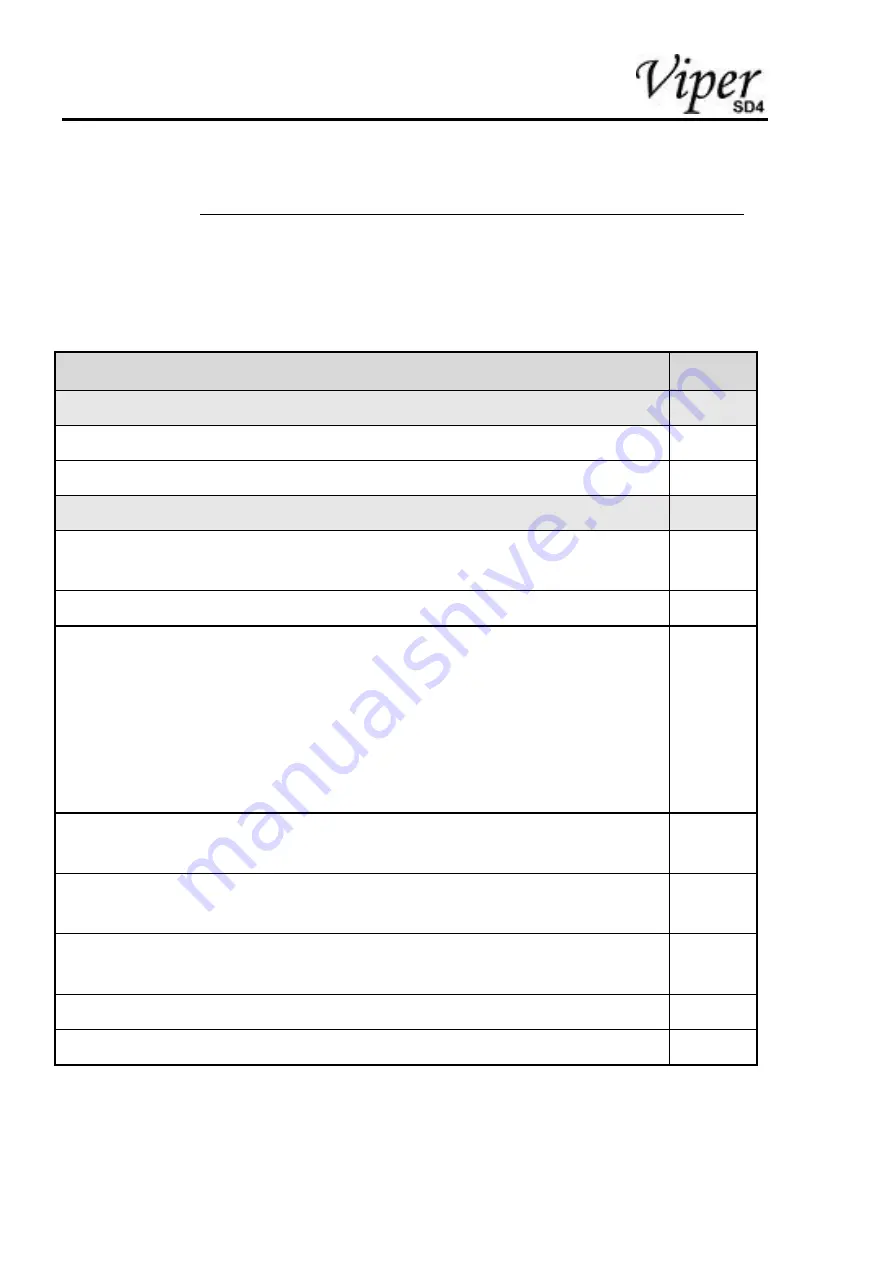 TOMARK Viper SD-4 RTC Maintenance Manual Download Page 26