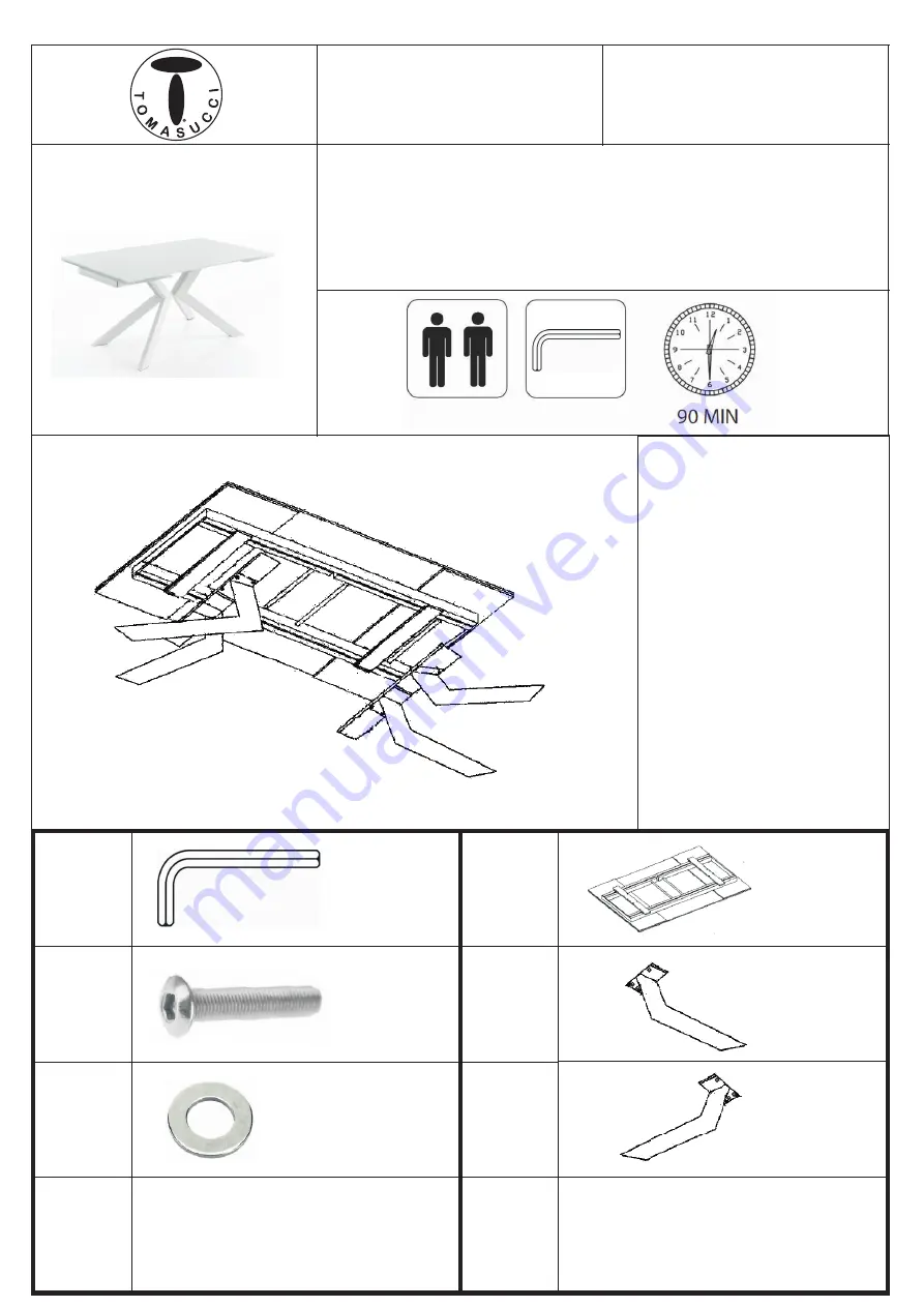 TOMASUCCI 3237 Assembling Instructions Download Page 1