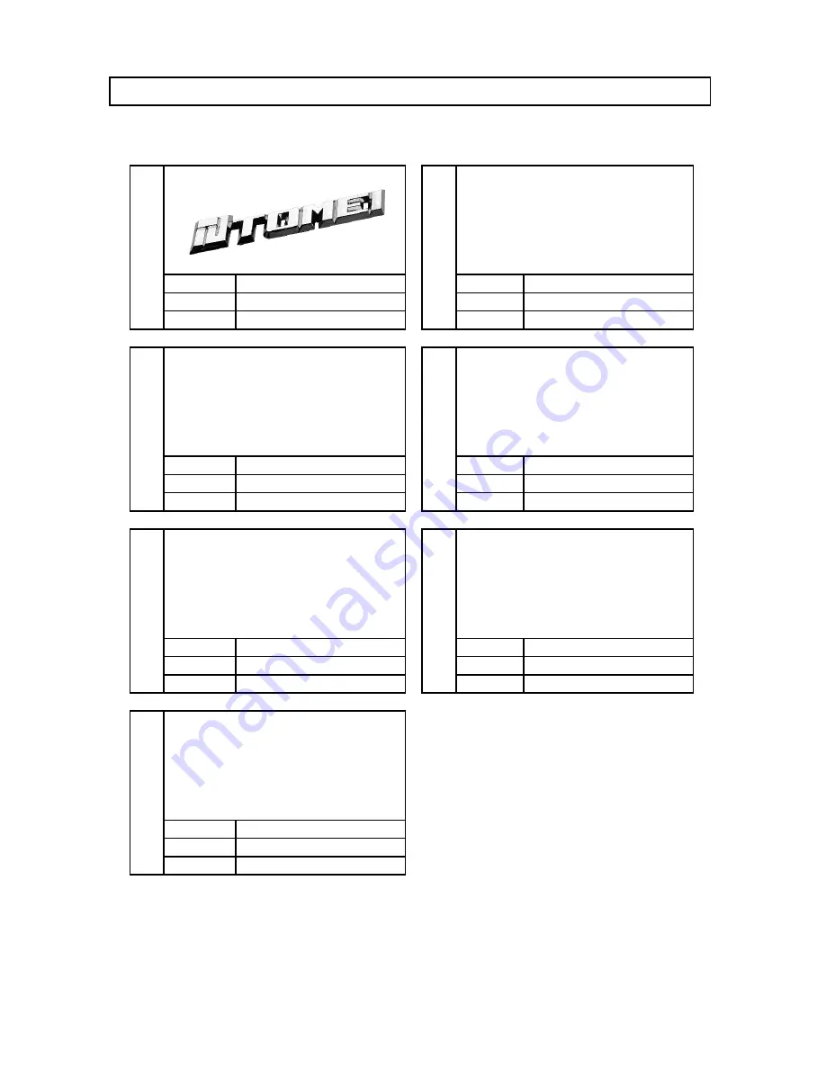 Tomei ARMS MX7960 G4KF Installation Manual Download Page 27